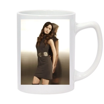 Summer Glau 14oz White Statesman Mug