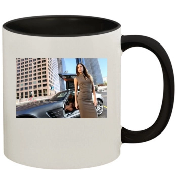 Summer Glau 11oz Colored Inner & Handle Mug