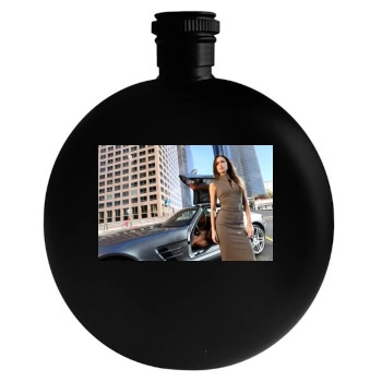 Summer Glau Round Flask