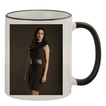 Summer Glau 11oz Colored Rim & Handle Mug