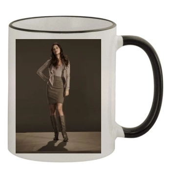 Summer Glau 11oz Colored Rim & Handle Mug