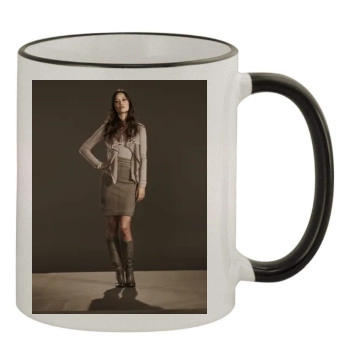 Summer Glau 11oz Colored Rim & Handle Mug