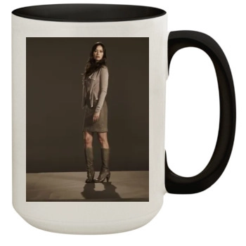 Summer Glau 15oz Colored Inner & Handle Mug