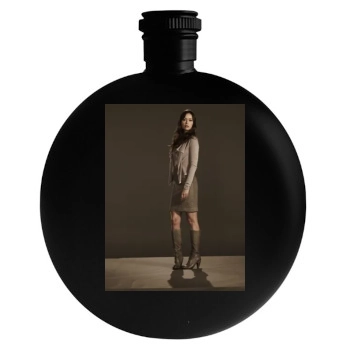 Summer Glau Round Flask