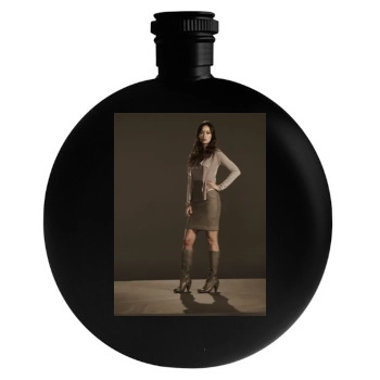 Summer Glau Round Flask