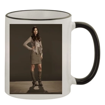 Summer Glau 11oz Colored Rim & Handle Mug