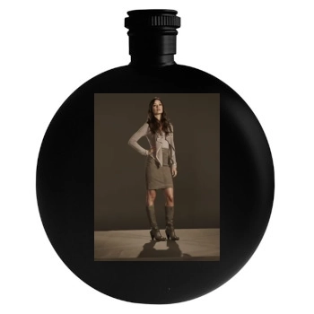 Summer Glau Round Flask