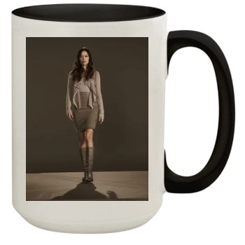 Summer Glau 15oz Colored Inner & Handle Mug