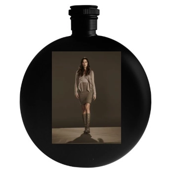 Summer Glau Round Flask