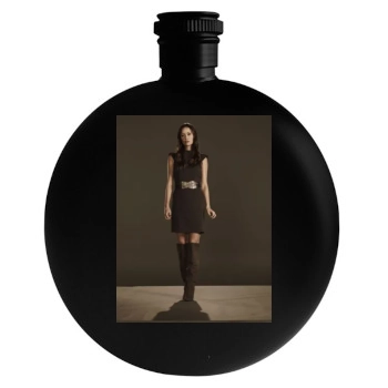 Summer Glau Round Flask