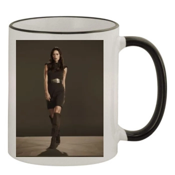 Summer Glau 11oz Colored Rim & Handle Mug