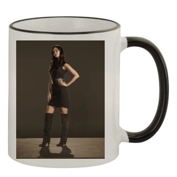 Summer Glau 11oz Colored Rim & Handle Mug