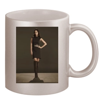 Summer Glau 11oz Metallic Silver Mug