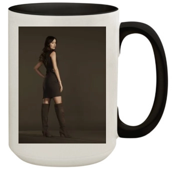 Summer Glau 15oz Colored Inner & Handle Mug