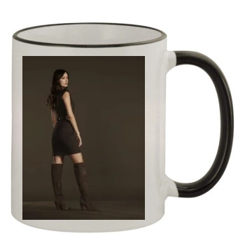 Summer Glau 11oz Colored Rim & Handle Mug