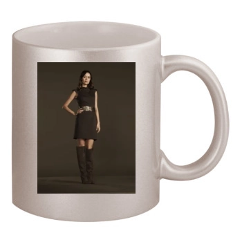 Summer Glau 11oz Metallic Silver Mug