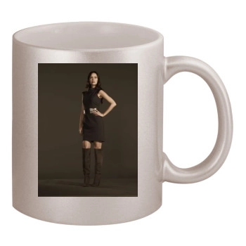 Summer Glau 11oz Metallic Silver Mug