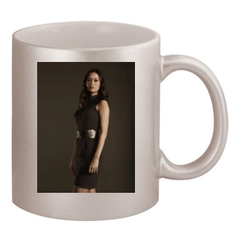 Summer Glau 11oz Metallic Silver Mug