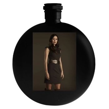 Summer Glau Round Flask