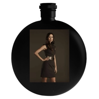 Summer Glau Round Flask