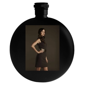 Summer Glau Round Flask