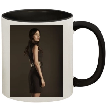 Summer Glau 11oz Colored Inner & Handle Mug