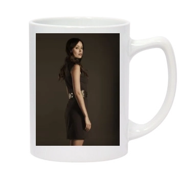 Summer Glau 14oz White Statesman Mug