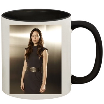 Summer Glau 11oz Colored Inner & Handle Mug