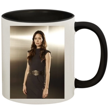 Summer Glau 11oz Colored Inner & Handle Mug