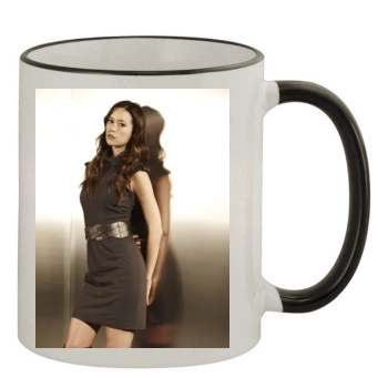 Summer Glau 11oz Colored Rim & Handle Mug