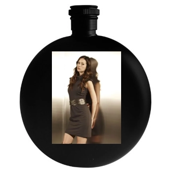 Summer Glau Round Flask