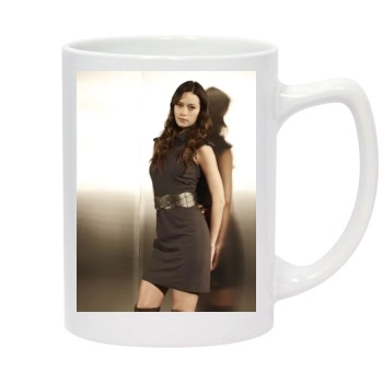 Summer Glau 14oz White Statesman Mug