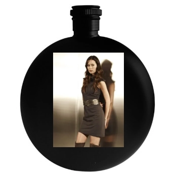 Summer Glau Round Flask