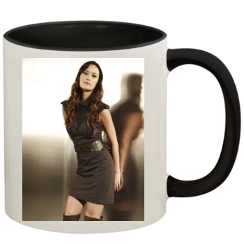 Summer Glau 11oz Colored Inner & Handle Mug