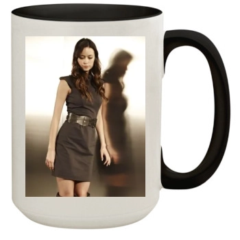 Summer Glau 15oz Colored Inner & Handle Mug