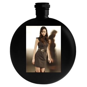 Summer Glau Round Flask