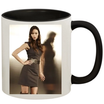 Summer Glau 11oz Colored Inner & Handle Mug