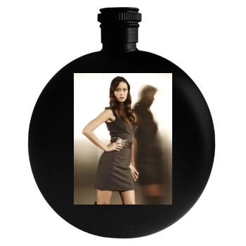 Summer Glau Round Flask