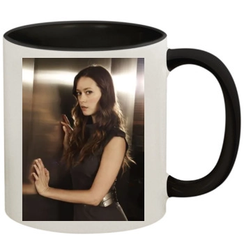 Summer Glau 11oz Colored Inner & Handle Mug