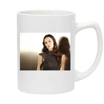 Summer Glau 14oz White Statesman Mug