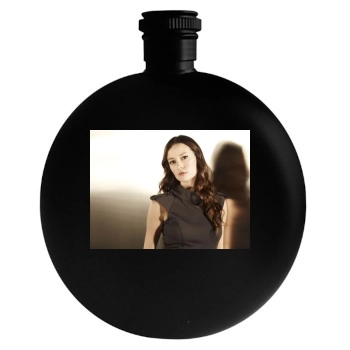 Summer Glau Round Flask