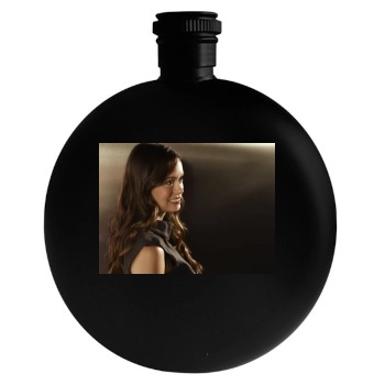 Summer Glau Round Flask