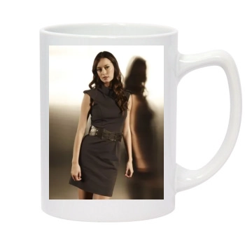 Summer Glau 14oz White Statesman Mug