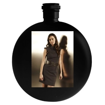 Summer Glau Round Flask