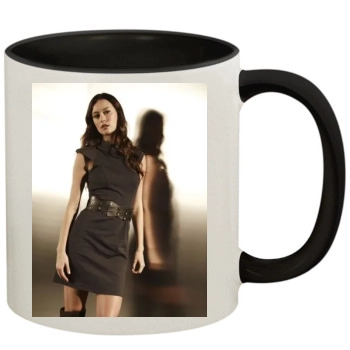 Summer Glau 11oz Colored Inner & Handle Mug