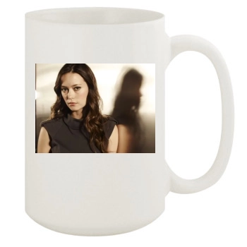 Summer Glau 15oz White Mug