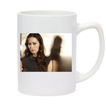 Summer Glau 14oz White Statesman Mug