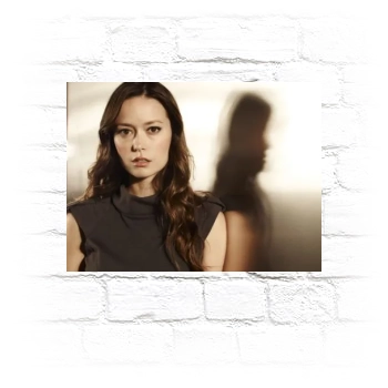 Summer Glau Metal Wall Art