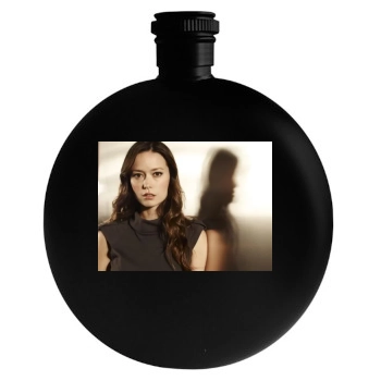 Summer Glau Round Flask