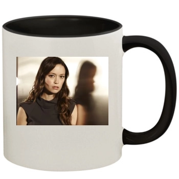 Summer Glau 11oz Colored Inner & Handle Mug